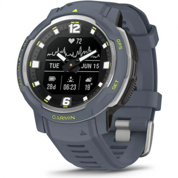 Часы GARMIN INSTINCT CROSSOVER - STANDARD EDITION BLUE GRANITE 11345 Часы GARMIN INSTINCT CROSSOVER - STANDARD EDITION BLUE GRANITE 11345