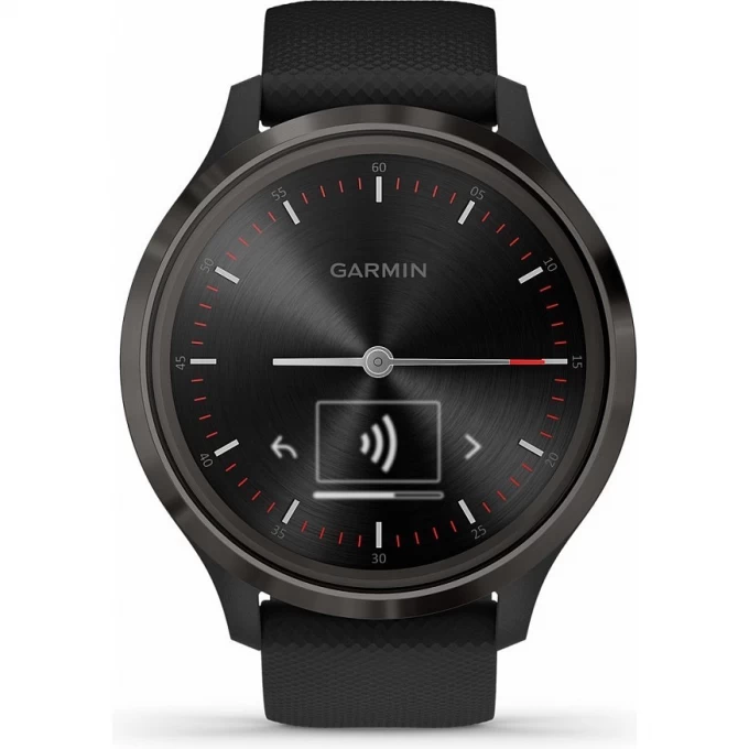 Часы GARMIN VIVOMOVE 3 черные с черным силиконовым ремешком 010-02239-21 Часы GARMIN VIVOMOVE 3 черные с черным силиконовым ремешком 010-02239-21