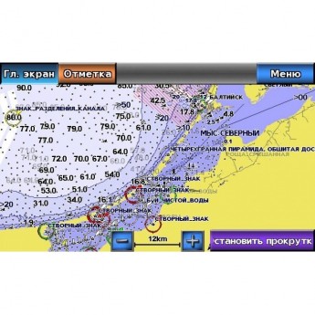 Карта памяти GARMIN "Калининград, Побережья России", micro/SD Карта памяти GARMIN "Калининград, Побережья России", micro/SD