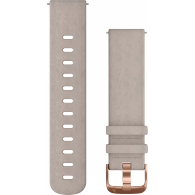 Ремешок GARMIN QUICK RELEASE BAND 20MM GRAY SUEDE/ROSE GOLD 10583 Ремешок GARMIN QUICK RELEASE BAND 20MM GRAY SUEDE/ROSE GOLD 10583
