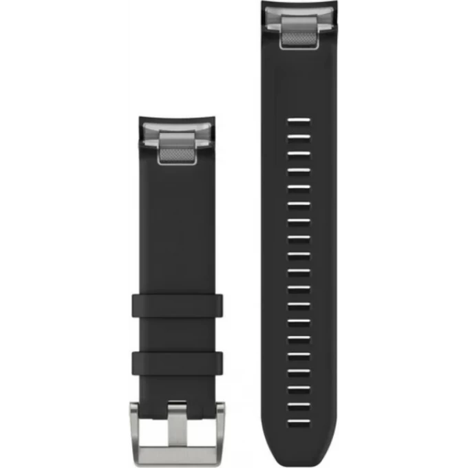 Ремешок сменный для GARMIN MARQ (силиконовый черный) 010-12738-05