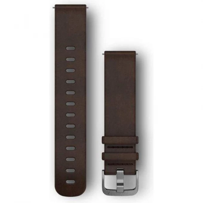 Ремешок сменный для GARMIN VIVOMOVE HR, DARK BROWN LEATHE 010-12691-01 Ремешок сменный для GARMIN VIVOMOVE HR, DARK BROWN LEATHE 010-12691-01