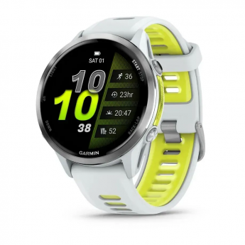 Смарт-часы GARMIN FORERUNNER 970 титан белый/ярко-желтый Смарт-часы GARMIN FORERUNNER 970 титан белый/ярко-желтый